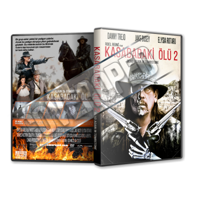 Kasabadaki Ölü 2 - Dead Again in Tombstone 2017 Cover Tasarımı (Dvd Cover)